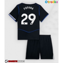Otroške Nogometnih dresov Chelsea Wesley Fofana #29 Tretji 2025-26 Kratki rokavi (+ hlače)